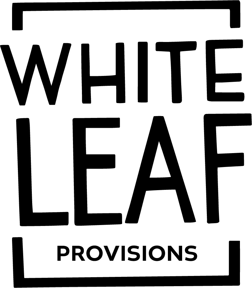 white leaf provisions logo